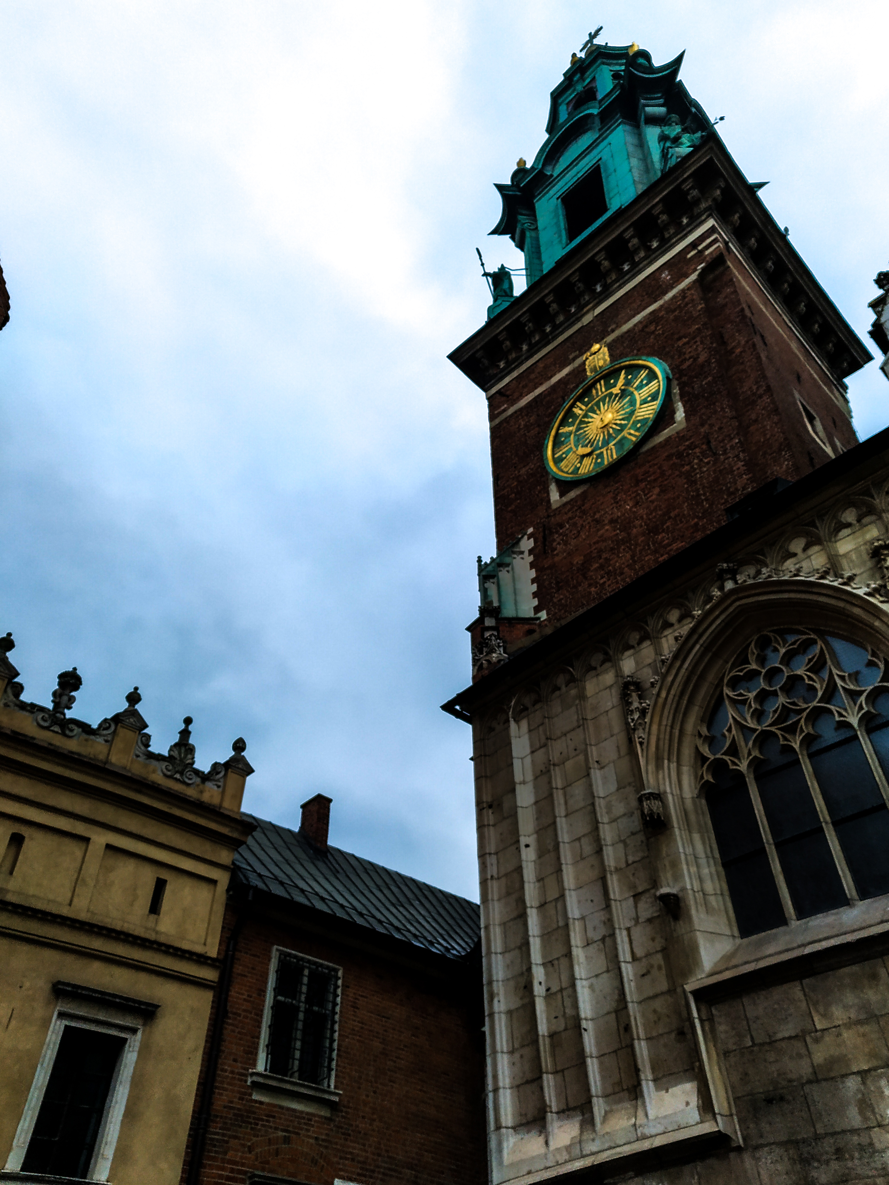 Clock Tower, Wawel Cathedral in Krakow, Poland