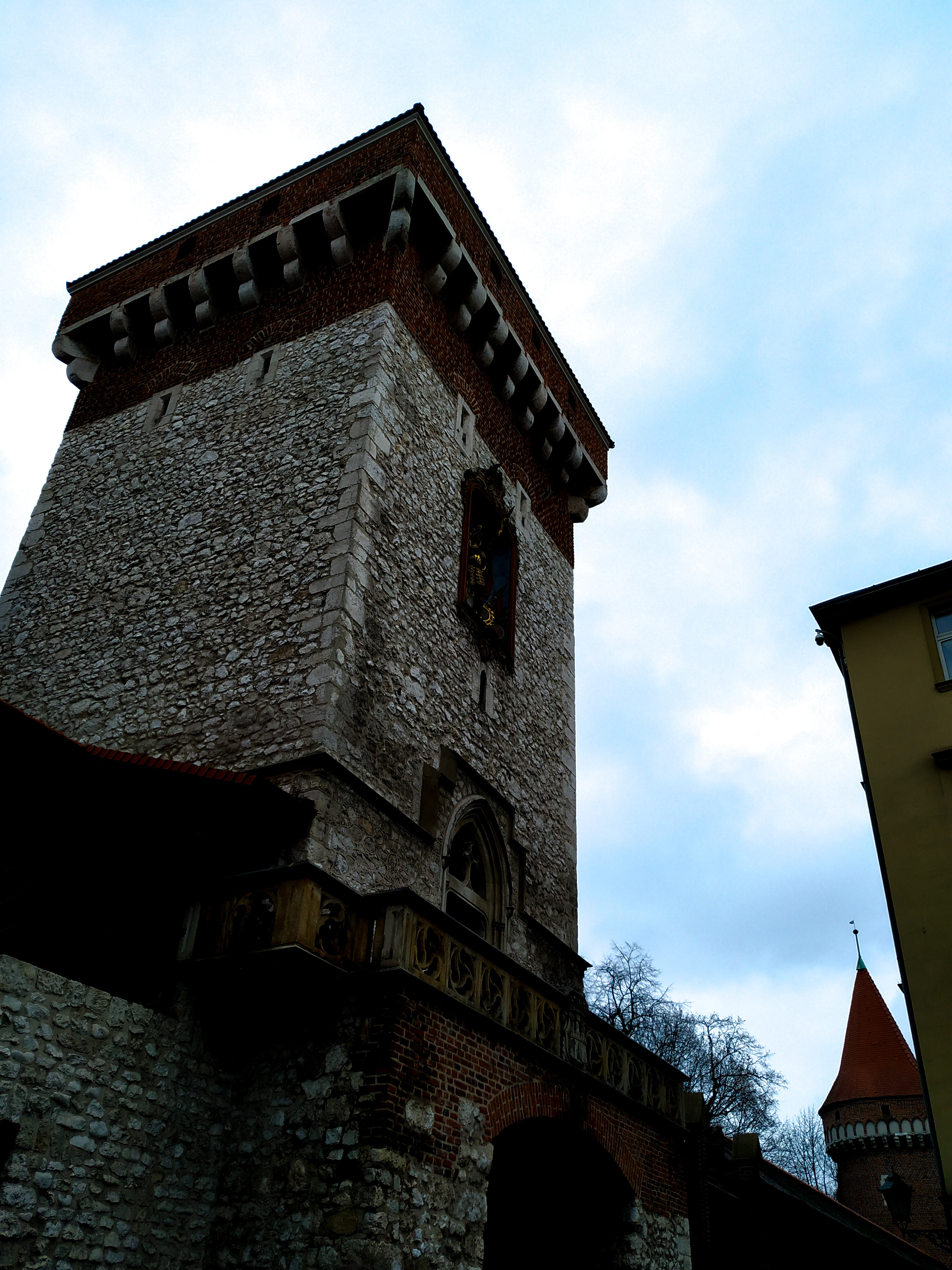 white stone tower, Poland